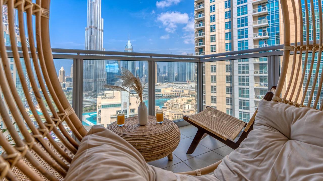 Bellavista - 2Br At The Residences Downtown Boulevard Full Burj Khalifa And Fountain View Дубай Экстерьер фото